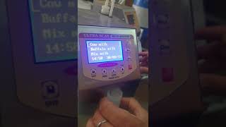 Ultrascan milk analyser fat correction process [upl. by Darce]