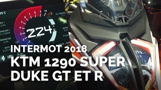 KTM 1290 Super Duke GT et R  nouveautés 2019 [upl. by Nibbor148]