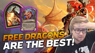 Alexstraszas Free Dragons are THE BEST  Hearthstone Battlegrounds  Savjz [upl. by Sabrina]