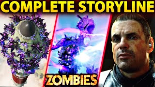 Full Cold War Zombies Outbreak Story amp ALL Cutscenes Outbreak Easter Egg Ending Explained [upl. by Eidob]