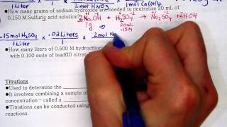 solution stoichiometry 2 [upl. by Orit92]