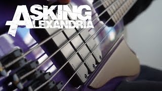 ASKING ALEXANDRIA  Alone In A Room  Bass Cover [upl. by Cheyney]