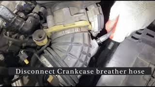 How to remove the m276 intake  inlet manifold on a Mercedes E350C300 w212 ML350 w166 20102015 [upl. by Enyedy]