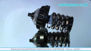 Aqualisa Aquastream Thermostatic Shower Cartridge  Part no 022807  TRADING DEPOT [upl. by Galina]