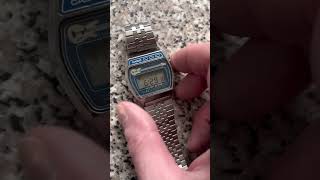 Casio M321 Melody Alarm Guitar Version Vintage Digital Watch [upl. by Wendell]