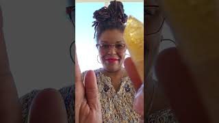 ASMR Feel The Power of Citrine reiki shorts asmr youtubeshorts [upl. by Edniya]