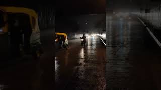 bangalore hennur underpass flyover🌧️⛈️heavyrain rain 🌧️☔ [upl. by Assennev]