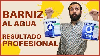 Barniz al Agua para Madera Acabados de Alta Calidad [upl. by Even428]