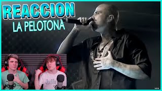 ARGENTINOS REACCIONAN A Cartel de Santa  La Pelotona En vivo Me Atizo Macizo [upl. by Xaviera]