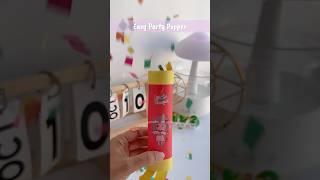 ✨🎉Easy and fast making Party Popper for Birthday Parties 🥳 shorts diy art youtubeshorts [upl. by Areis434]