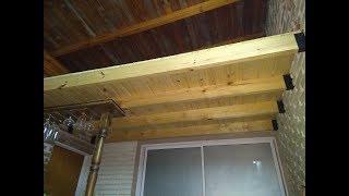 Como hacer entrepiso de madera o altillo tutorial super FACIL how to make a wooden loft [upl. by Susann]