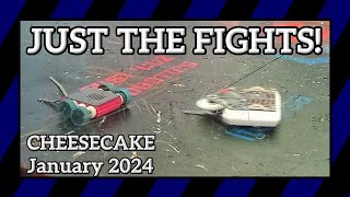 Just the fights Cheesecake at GSCRL Winter Event 2024 [upl. by Aikahc]