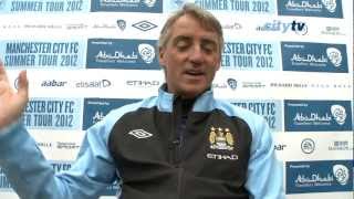 askroberto  Roberto Mancini on Mario Balotelli becoming a manager And much much more [upl. by Danica]