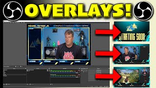 How to install and use overlays in OBS [upl. by Agueda]