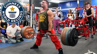 Heaviest sumo deadlift in one minute  Guinness World Records [upl. by Achorn]