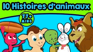 10 Histoires danimaux  Histoire Pour Sendormir  Contes De Fées en Français  Histoire [upl. by Tallbott]