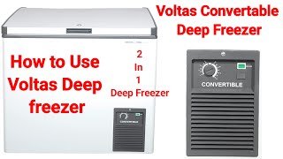 Voltas deep freezer temperature settingVoltas deep freezerVoltas chest freezer temperature setting [upl. by Melas]