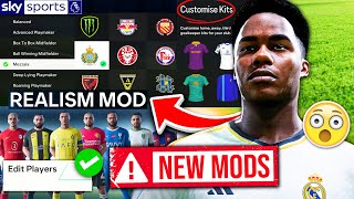 I Downloaded EVERY NEW FC 24 MOD and it FIXED Career Mode [upl. by Ycniuqal]