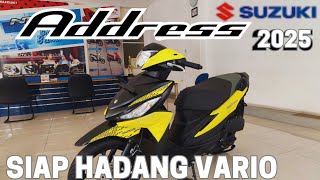 Suzuki adress Terbaru 2025 Siap Hadang Vario [upl. by Iur]