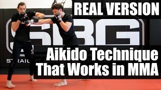 REAL VERSION Aikido Kotegaeshi in MMA • Martial Arts Journey [upl. by Pack]