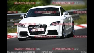 Audi TTRS 8J Manual  Nürburgring BTG  Lap 16 [upl. by Annavoj]