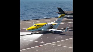 The Extreme Takeoff Honda HA 420 HondaJet from from The Aircraft Carrier [upl. by Ducan]