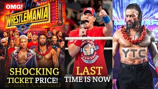 SHOCKING Wrestlemania 41 TICKET PRICE🔥Esme Ghar Jayga 😂YTC Roman On Smackdown amp Cena Video [upl. by Newra759]