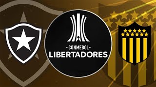 BOTAFOGO X PEÑAROL 23102024 COPA LIBERTADORES [upl. by Ayak687]