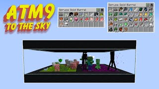 Mob farm  ATM9 To The Sky 13 [upl. by Haas]