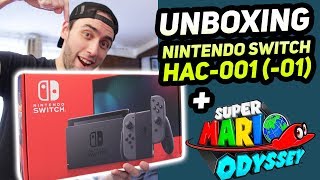 UNBOXING NINTENDO SWITCH 11  HAC001 01 [upl. by Luapnoj]