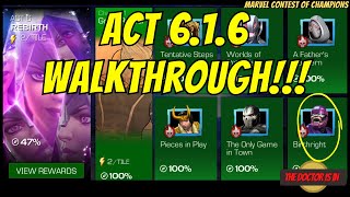 How To Easily Beat and Complete Act 616 in MCOC Act 6 Guide [upl. by Euqinna]