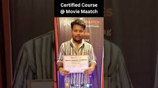 Certificate COURSE  MOVIE MAATCH [upl. by Amelia982]