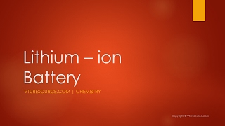 Lithium Ion Battery [upl. by Ocir]