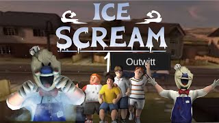 Ice Scream 1 Outwitt Mod Gameplay with download link and token code [upl. by Anicnarf]