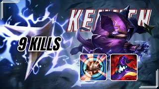 WILD RIFT  KENNEN SOLO GAMEPLAY FULL AP BUILD [upl. by Atnomed]