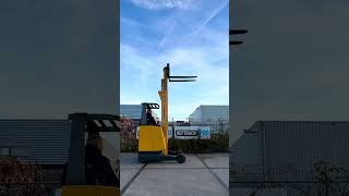 Jungheinrich ETV214650DZ 1999 reachtruck freelift sideshift te koop [upl. by Ateval]