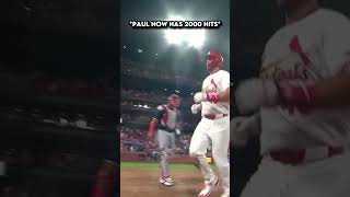 Paul Goldschmidt’s 2000th Hit Was A HOMERUN 😲 shorts [upl. by Aig36]