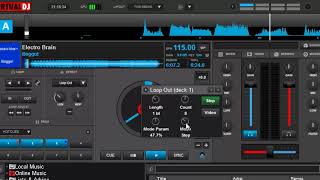 Quick n Dirty Native Loop Out effect in VDJ8  2018 [upl. by Netsryk]