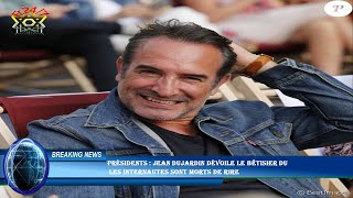 Présidents  Jean Dujardin dévoile le bêtisier du les internautes sont morts de rire [upl. by Asenej]