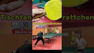 AbwehrAntispinAngriff mit Brettchen ist alles MÖGLICH 😎🔥 tabletennis sports pingpong shorts [upl. by Kimmie888]