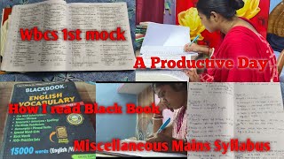 Study Vlog 📚📚 Wbcs aspirants 🎯🎯 Miscellaneous mains 📚 AntaraSarkarjr9tl [upl. by Yslehc238]