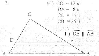 GEOMETRÍA Ejercicio de semejanzas  CalvacheEjercicio 3pag 81 [upl. by Nylirehc]