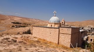 The Syrian Regime Army bombing Churches in Maloula Village [upl. by Moreland]