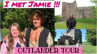 Outlander Tour  I met Sam Heughan  Outlander Season  Behind the Scenes  SCOTLAND outlander [upl. by Lette]