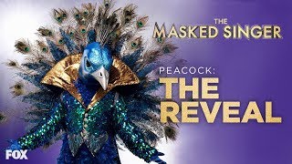 The Peacock Is Revealed  Season 1 Ep 10  THE MASKED SINGER [upl. by Divadnoj441]