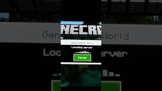 Minecraft locating server Glitch be like [upl. by Eileme]