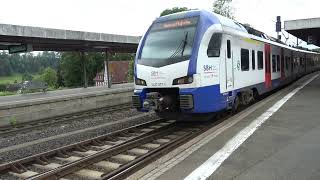 Bahnhof Altenbeken  S5 Paderborn Hbf  Hannover Flughafen SBahn Hannover 3427 077 A [upl. by Dennett]