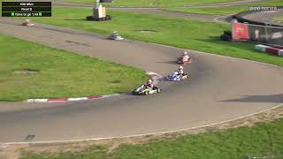 Iame BENELUX Round 4  Mini Final B [upl. by Aihsyt]