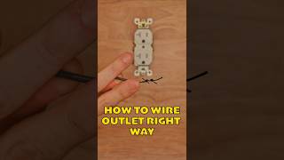 😐 HOW TO WIRE AN OUTLET RIGHT WAY  ​🅹🅾🅴 🅹🅴🆃 ​ asmr diy [upl. by Anasus981]