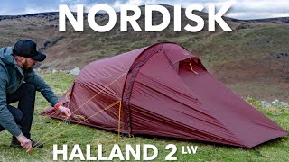 A LOOK AT THE NORDISK HALLAND 2 LW TENT [upl. by Kolnos]